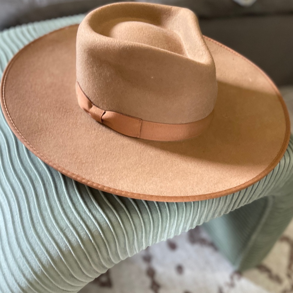 NEW Lack of Colour Tan teak  Rancher, Wide Brimmed Wool HAT brown Australian M/L